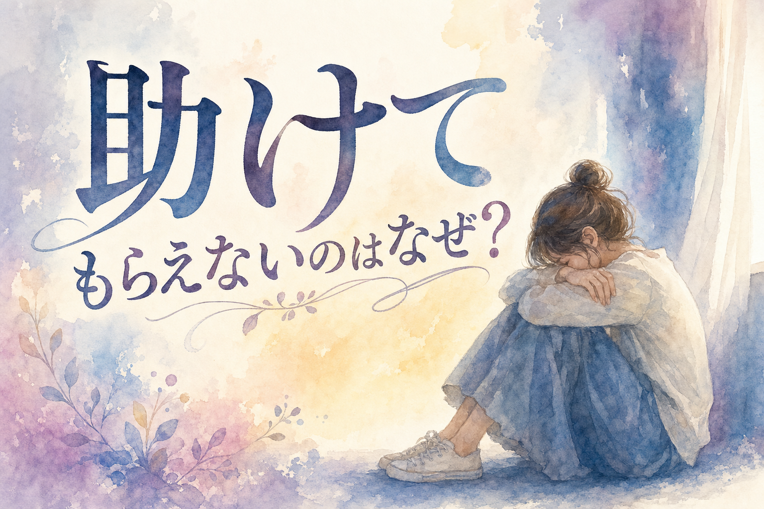 助けてもらえないのはなぜ？