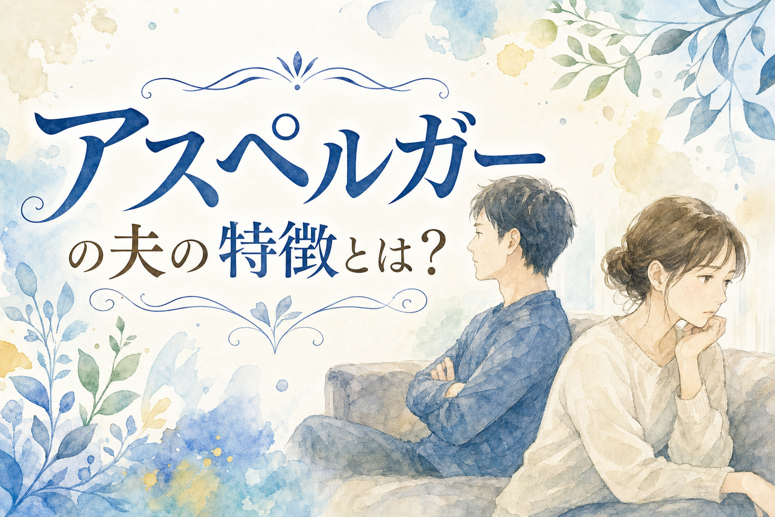 アスペルガーの夫の特徴とは？