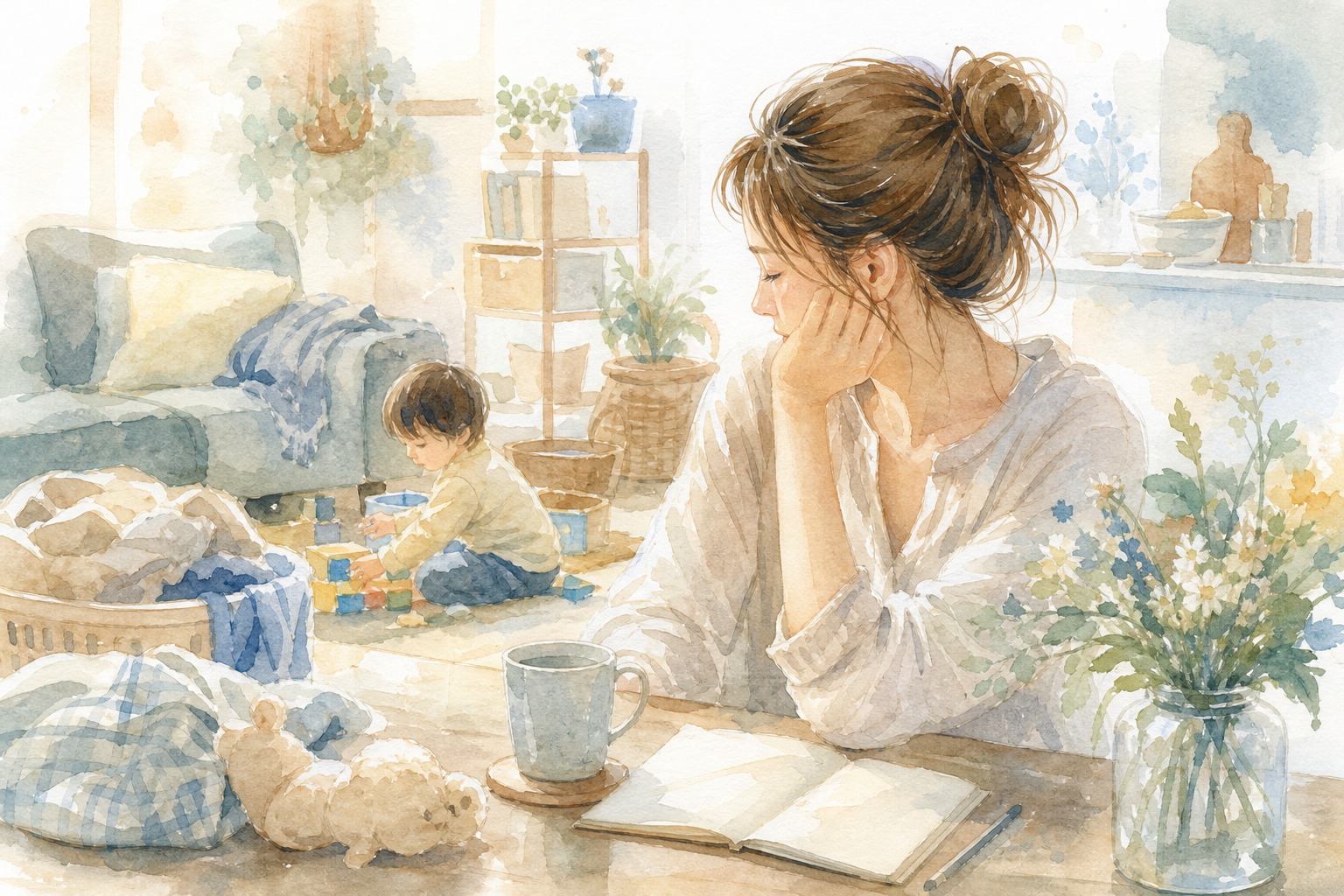 子育て中に自分の時間がないのは、あなたのせいではありません