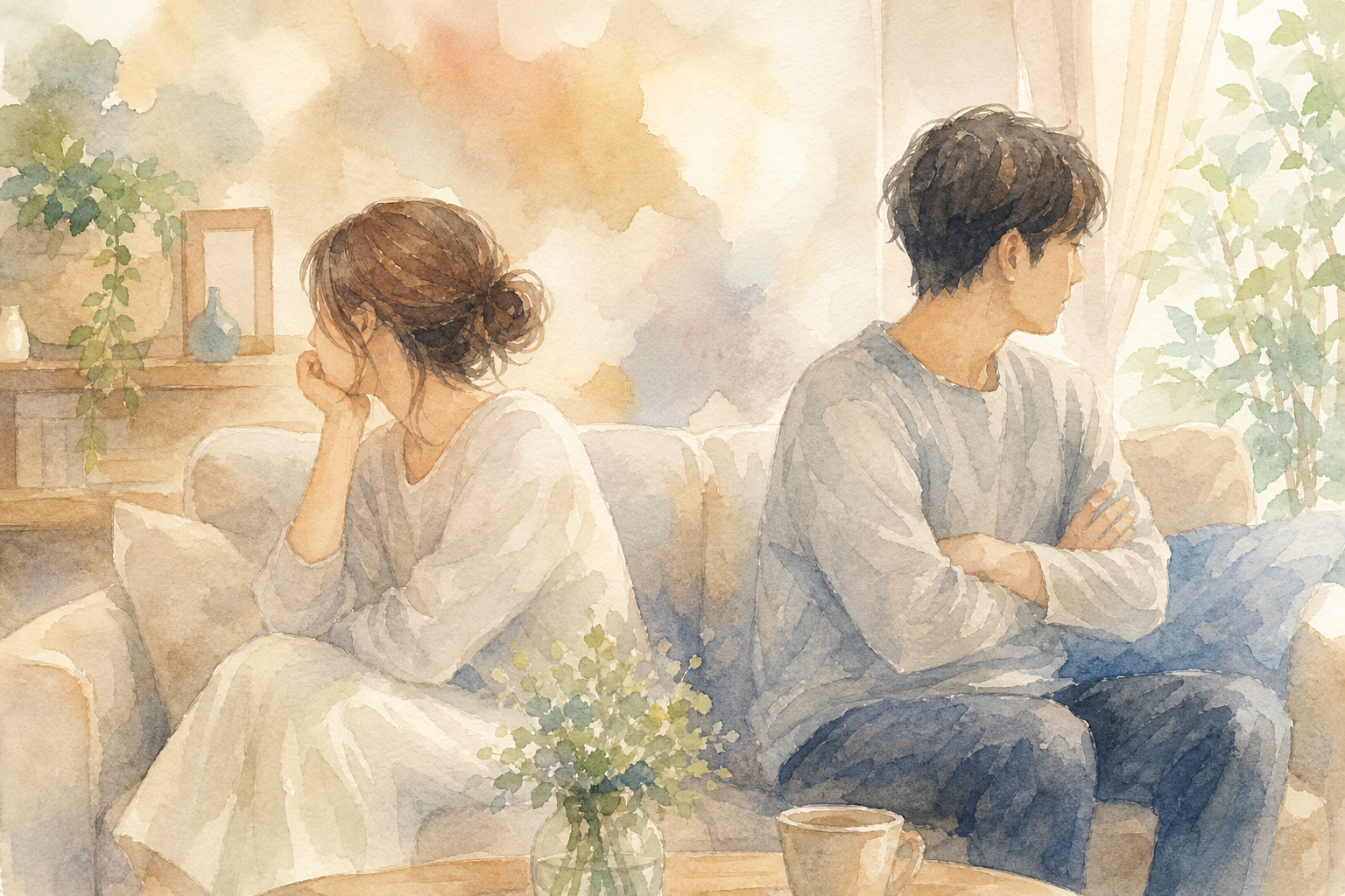 夫婦のすれ違いは小さな一歩でやわらいでいく