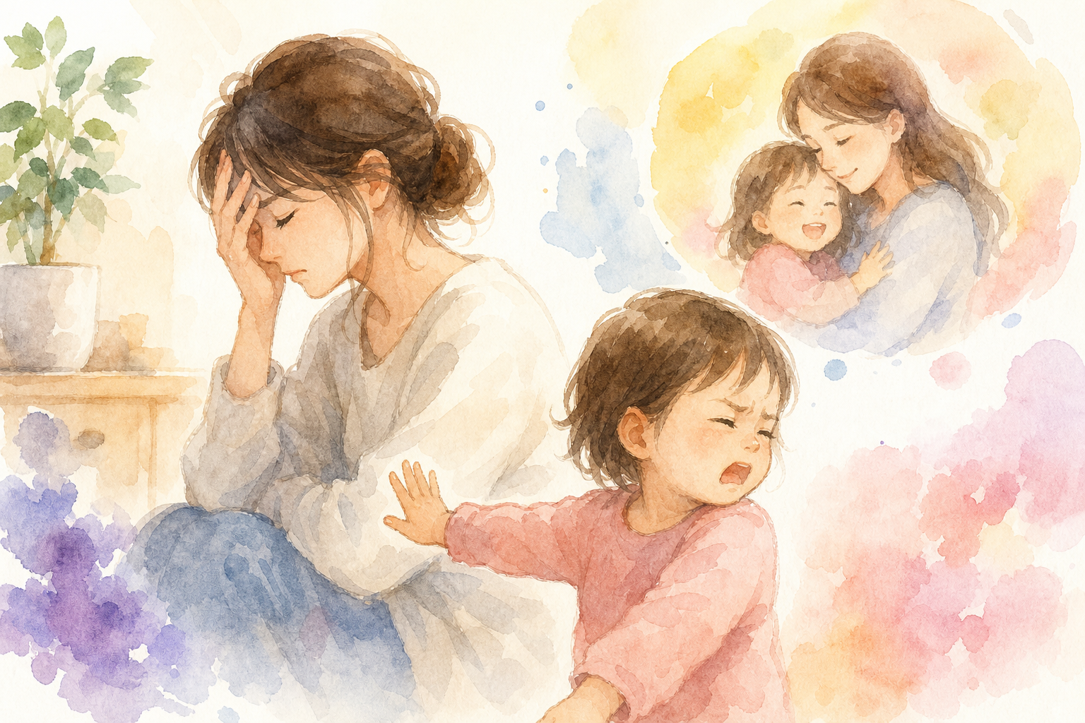 ママ自身のつらさも、ちゃんと大切にしてあげてくださいね