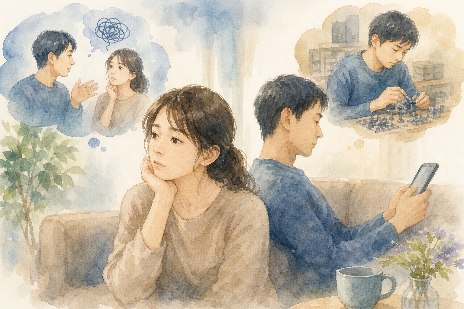 話題になりやすい「アスペルガーの夫の特徴」とは？